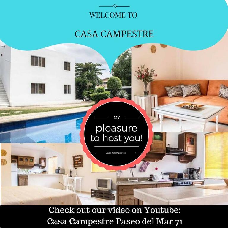 Apartmán Casa Campestre Cancún Exteriér fotografie