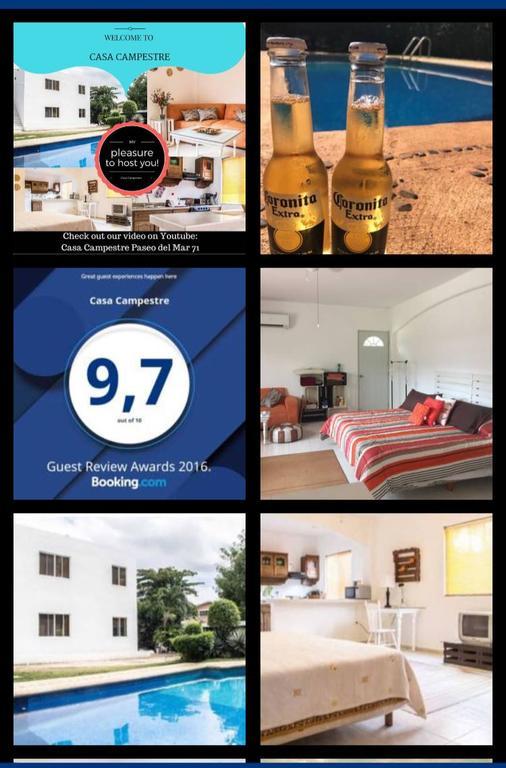 Apartmán Casa Campestre Cancún Exteriér fotografie